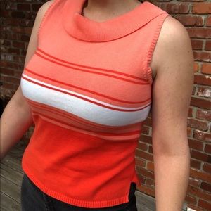 Striped Sweater tank